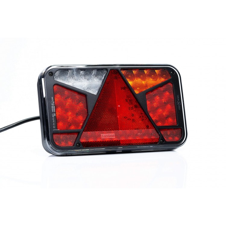 Купить фонарь задний правый универсальный led 7-функциональный с боковым освещением номерного знака провод 1м fristom ft370ptbled по цене 5 354 р.. Низкие цены. Большой выбор. Доставка по всей России. Интернет-магазин в Москве. Только положительные отзывы!