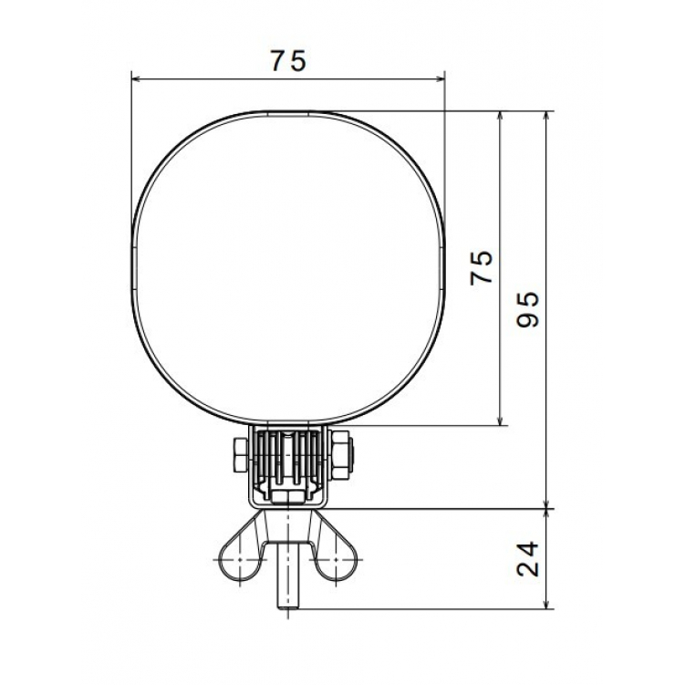 Купить фонарь противотуманный fristom ft-400 led ss p с проводом, соединением super seal и креплением на шарнире по цене . Низкие цены. Большой выбор. Доставка по всей России. Интернет-магазин в Москве. Только положительные отзывы!