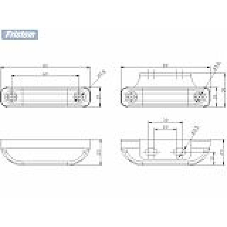 Купить фонарь габаритный светодиодный fristom ft-013 с led с проводом красный по цене . Низкие цены. Большой выбор. Доставка по всей России. Интернет-магазин в Москве. Только положительные отзывы!
