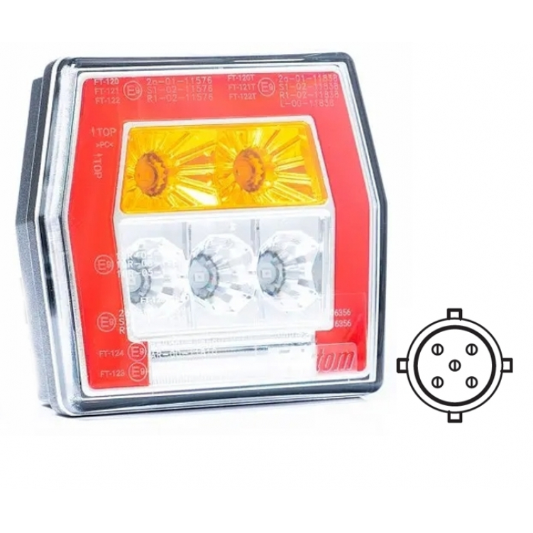 Купить фонарь на прицеп задний fristom ft-121 t led bajonet 4-функциональный светодиодный по цене . Низкие цены. Большой выбор. Доставка по всей России. Интернет-магазин в Москве. Только положительные отзывы!