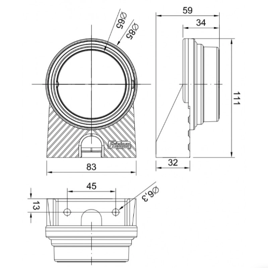 Купить фонарь габаритный ft-060 z+k led желтый fristom светодиодный с кроншейном по цене . Низкие цены. Большой выбор. Доставка по всей России. Интернет-магазин в Москве. Только положительные отзывы!