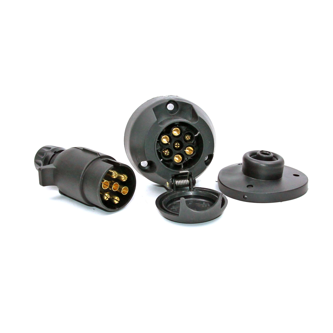 Купить комплект trailercom 7pin 12v вилка 3052 розетка 3005 по цене 89.24 р.. Низкие цены. Большой выбор. Доставка по всей России. Интернет-магазин в Москве. Только положительные отзывы!