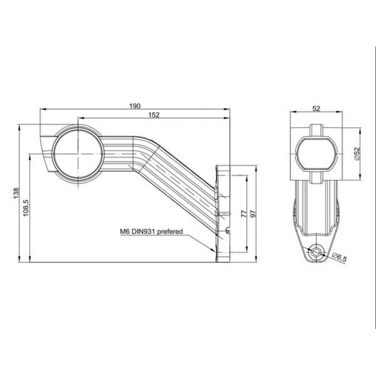 Купить габаритный светодиодный фонарь fristom ft-140 f p led правый рог по цене 1 606 р.. Низкие цены. Большой выбор. Доставка по всей России. Интернет-магазин в Москве. Только положительные отзывы!