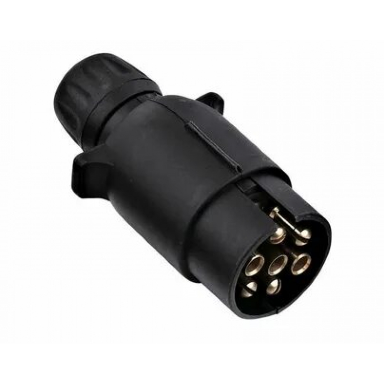 Купить вилка прицепа 7-pin пластиковая защелке по цене 225 р.. Низкие цены. Большой выбор. Доставка по всей России. Интернет-магазин в Москве. Только положительные отзывы!