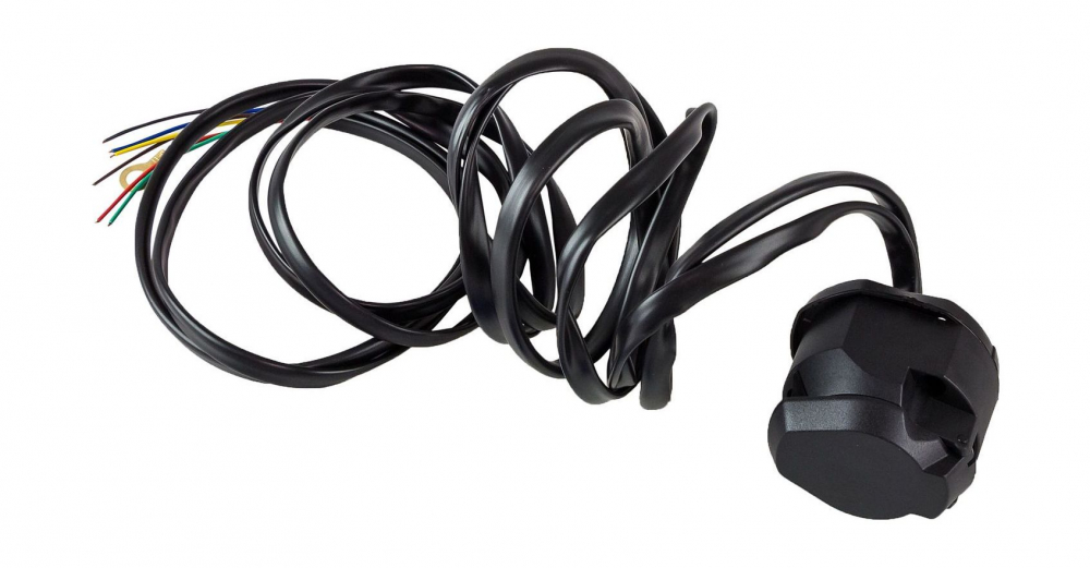 Купить розетка для прицепа, пластиковая, 7 контактов, с проводкой 2 м. по цене 1 338 р.. Низкие цены. Большой выбор. Доставка по всей России. Интернет-магазин в Москве. Только положительные отзывы!