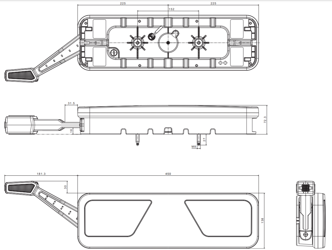 Купить фонарь задний fristom ft-700-066 l led 6-функциональный кабель длиной 2,5 м по цене 11 398 р.. Низкие цены. Большой выбор. Доставка по всей России. Интернет-магазин в Москве. Только положительные отзывы!