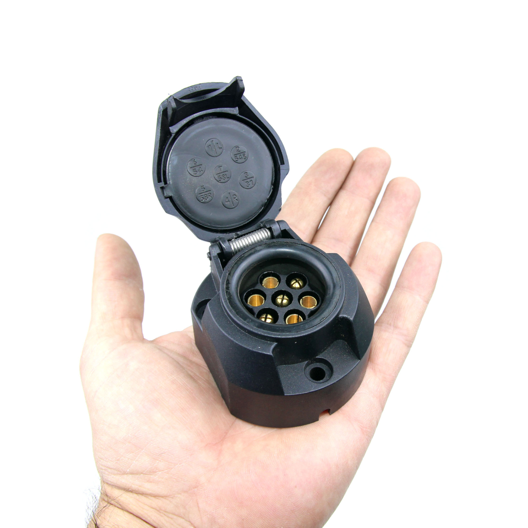 Купить розетка влагостойкая 7pin 12v trailercom tm3001 пластик по цене 400 р.. Низкие цены. Большой выбор. Доставка по всей России. Интернет-магазин в Москве. Только положительные отзывы!
