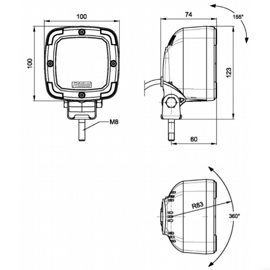 Купить фара рабочего света ft-036b fristom по цене . Низкие цены. Большой выбор. Доставка по всей России. Интернет-магазин в Москве. Только положительные отзывы!