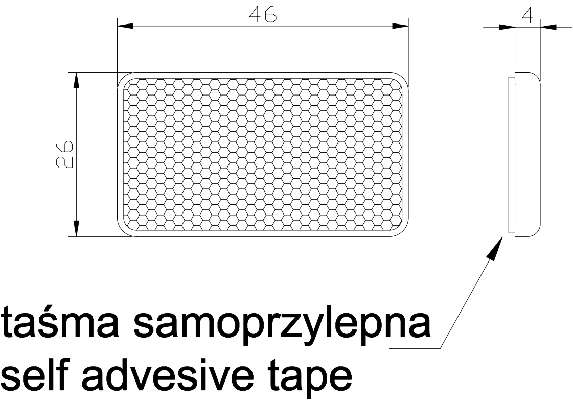 Купить катафот светоотражающий fristom ft-46х26 b белый (46х26мм) прямоугольный на липучке по цене . Низкие цены. Большой выбор. Доставка по всей России. Интернет-магазин в Москве. Только положительные отзывы!