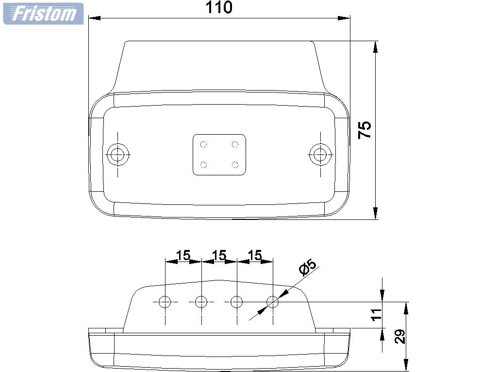 Купить фонарь габаритный ft-019 c красный светодиод с проводом 2x0.75 мм fristom по цене 925 р.. Низкие цены. Большой выбор. Доставка по всей России. Интернет-магазин в Москве. Только положительные отзывы!