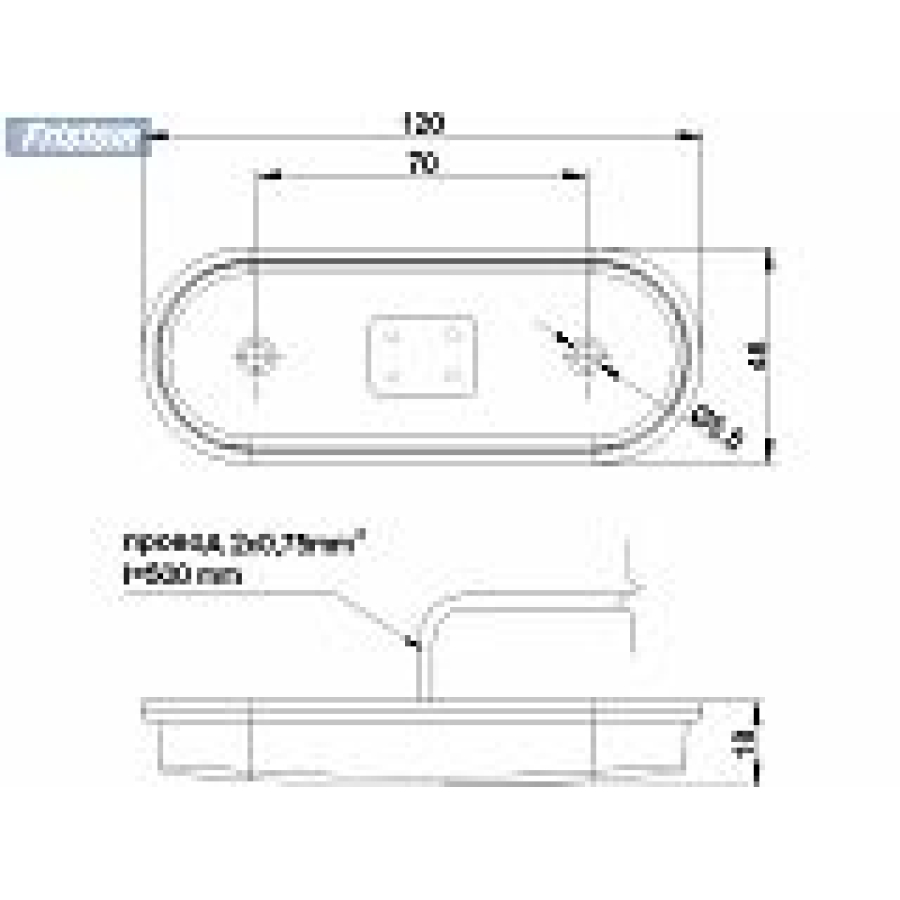 Купить фонарь габаритный led красный / fristom по цене 820 р.. Низкие цены. Большой выбор. Доставка по всей России. Интернет-магазин в Москве. Только положительные отзывы!