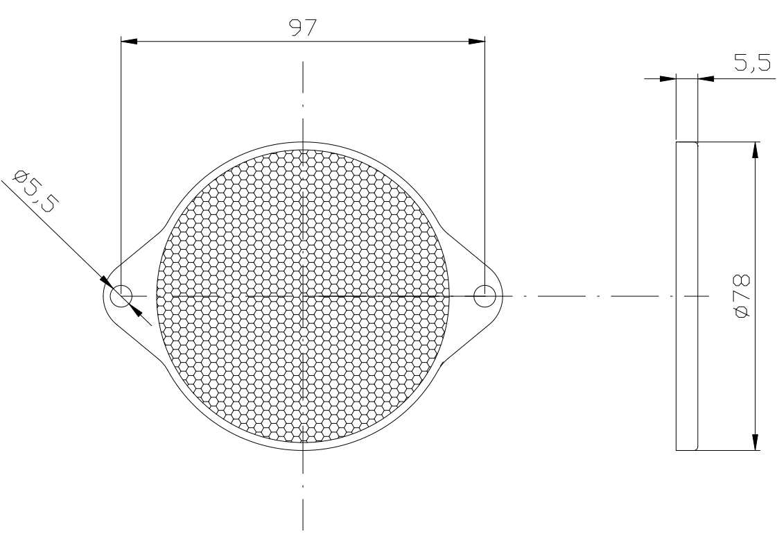 Купить катафот светоотражающий fristom dob-039 z желтый (d78 мм) круглый с креплением на два винта по цене . Низкие цены. Большой выбор. Доставка по всей России. Интернет-магазин в Москве. Только положительные отзывы!