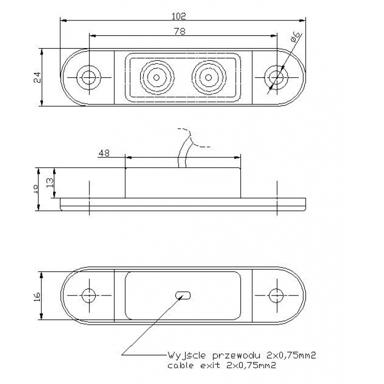 Купить фонарь габаритный fristom ft-015 c led красный светодиод с проводом 2x0,75мм по цене 720 р.. Низкие цены. Большой выбор. Доставка по всей России. Интернет-магазин в Москве. Только положительные отзывы!